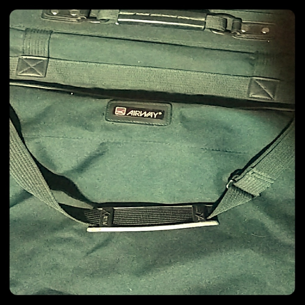 Luggage. For hanger clothew